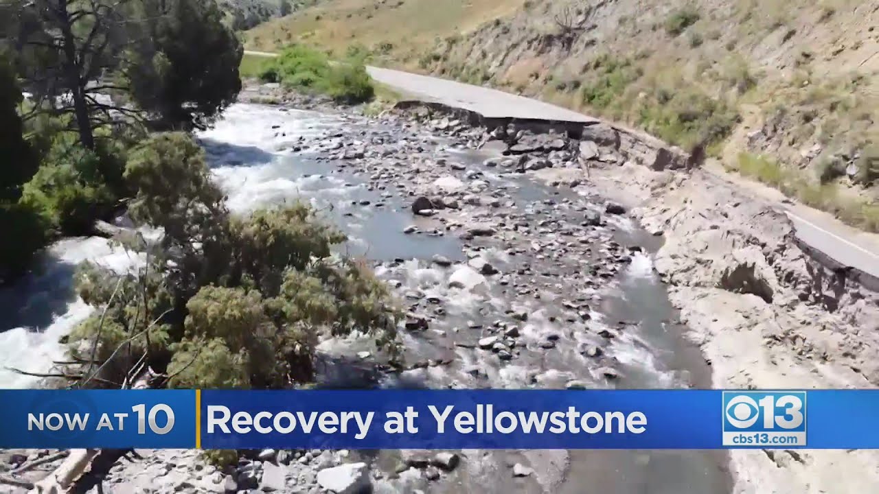 Push Coming To Quickly Repair Roads Damaged In Yellowstone National