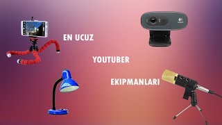 Youtube İçi̇n Ucuz Ama Kali̇teli̇ Eki̇pmanlar