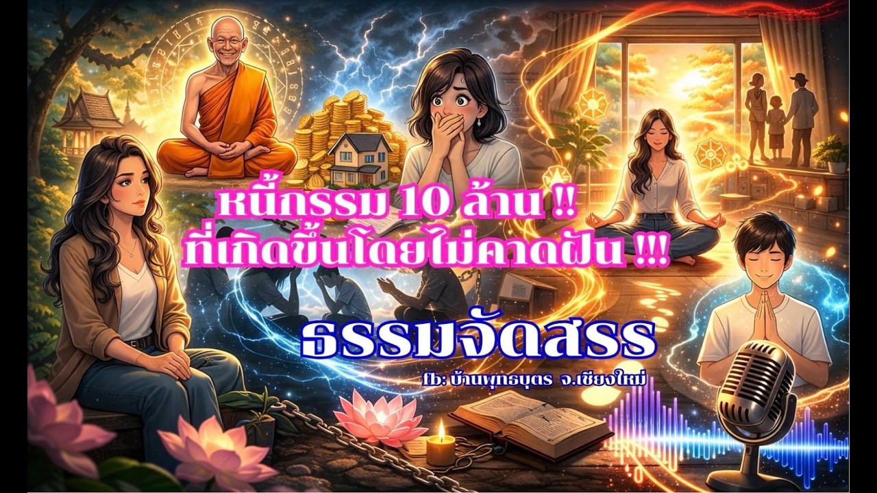 #ธรรมจัดสรร#หนี้กรรม10 ล้าน#กรรมลิขิต#กฎแห่งกรรม