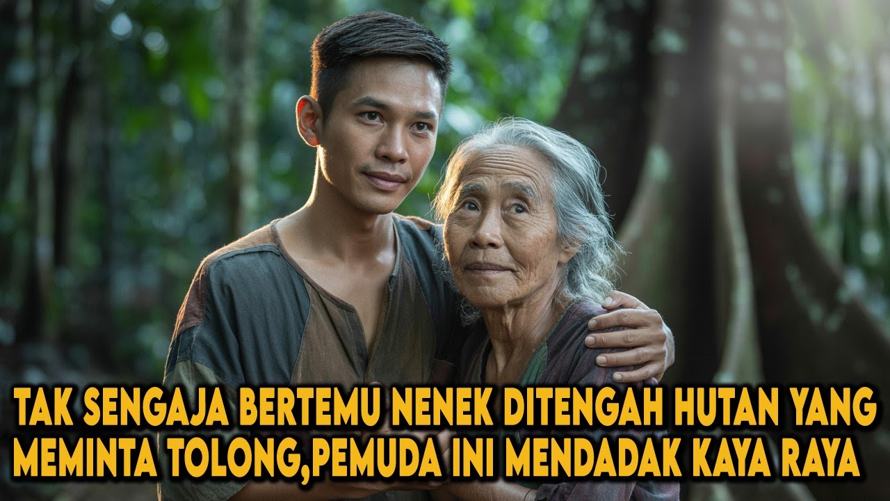 TAK SENGAJA BERTEMU NENEK DITENGAH HUTAN YANG MEMINTA TOLONG,PEMUDA MISKIN MENDADAK KAYA RAYA