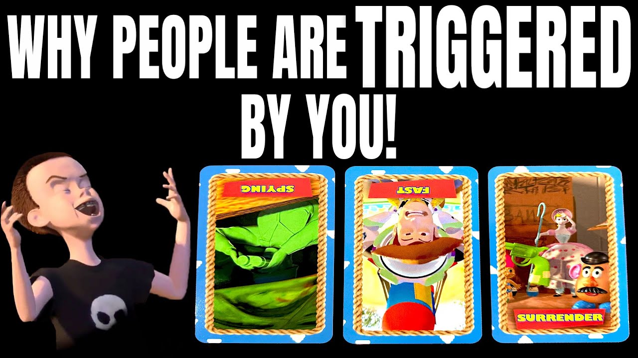 PICK A CARD : WHY PEOPLE ARE TRIGGERED BY YOU!!!