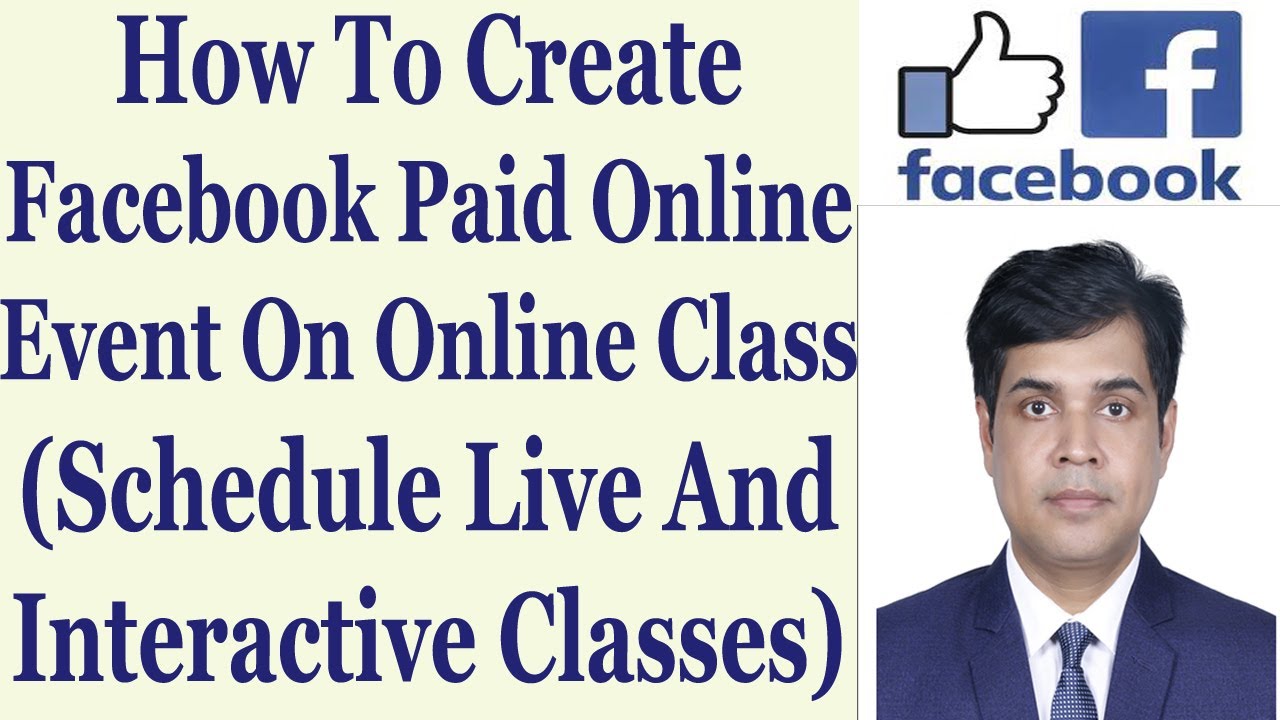How To Create Facebook Paid Online Event On Online Class (Schedule Live And Interactive Classes
