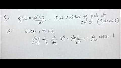 GATE 2018 ENGINEERING MATHEMATICS COMPLEX VARIABLES #gate #competition