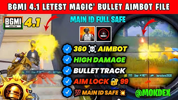 BGMI 4.1 AIMBOT OBB | BGMI 4.1 NO RECOIL CONFIG | BGMI NO RECOIL CONFIG 4.1 [100% Safe No Ban ]