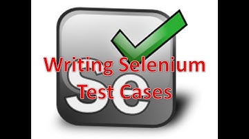 Selenium 33: Writing Selenium Test Cases Part-4