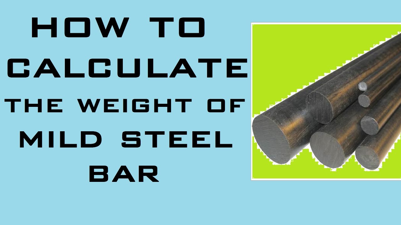 Round Bar Steel Weight Chart