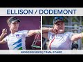 Toja ellison v sophie dodemont  compound women quarterfinal  moscow 2019 world cup final