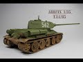 Airfix / Academy 1/35 T34/85 no 112 Factory, Full Build, Tank Model Step By Step, Part 1