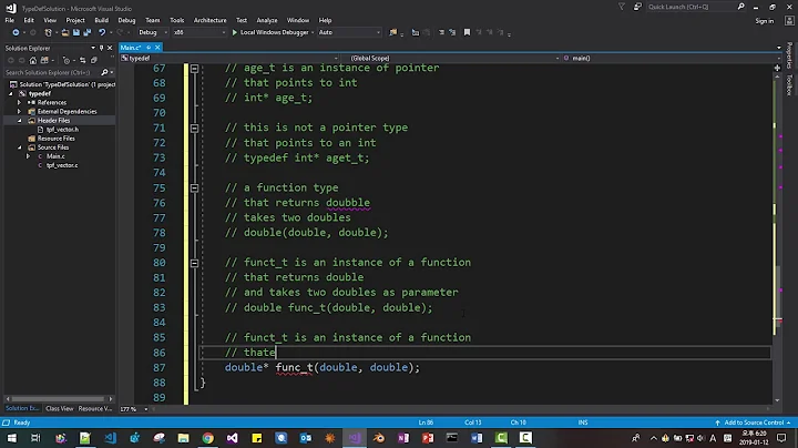 C/C++ Concept 07 - Function Pointer and typedef