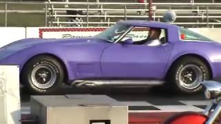 1979 Purple Corvette, Drag racing