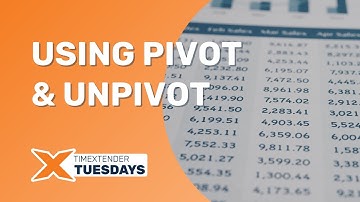 Using Pivot & Unpivot - TimeXtender Tuesdays: Episode 33