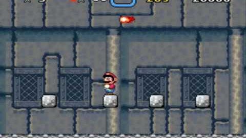 Super Mario World Custom Level: Firing Fortress