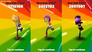 Subway surfers Mexico Halloween - scarlett VS Manny ZOMBIE JAKE Zoe MIKE  Character Chinese version 