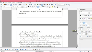 Wie macht man eine neue Seite bei LibreOffice?