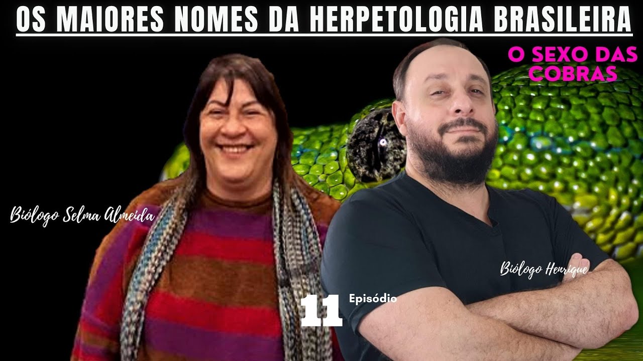 Bióloga Selma Almeida,  Biólogo Henrique ENTREVISTA #11