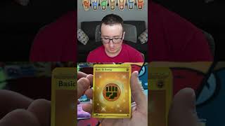 Amazing Hit Reaction! Gold Fighting Energy from the Pokémon Scarlet & Violet Expansion #shorts Amazing Hit Reaction! Gold Fighting Energy from the Pokémon Scarlet & Violet Expansion #shorts