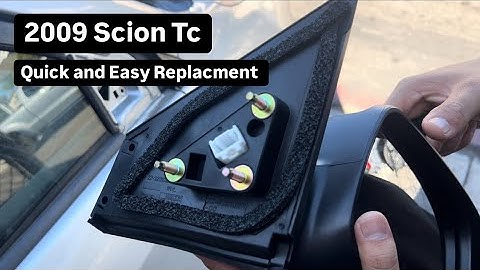 Quick Side Mirror Replacement (2009 Scion Tc)