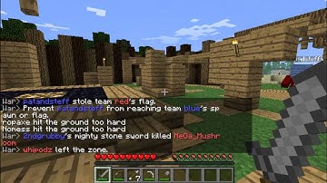 Minecraft- Capture The Flag part 1