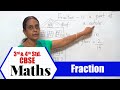 3rd & 4th STD Maths | Fraction | CBSE Syllabus Mathematics