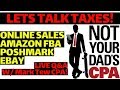 Amazon FBA & eBay TAXES | Everything You Need to Know w/ Mark Tew CPA!