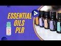 Essential Oils PLR - Aromatherapy Niche Content