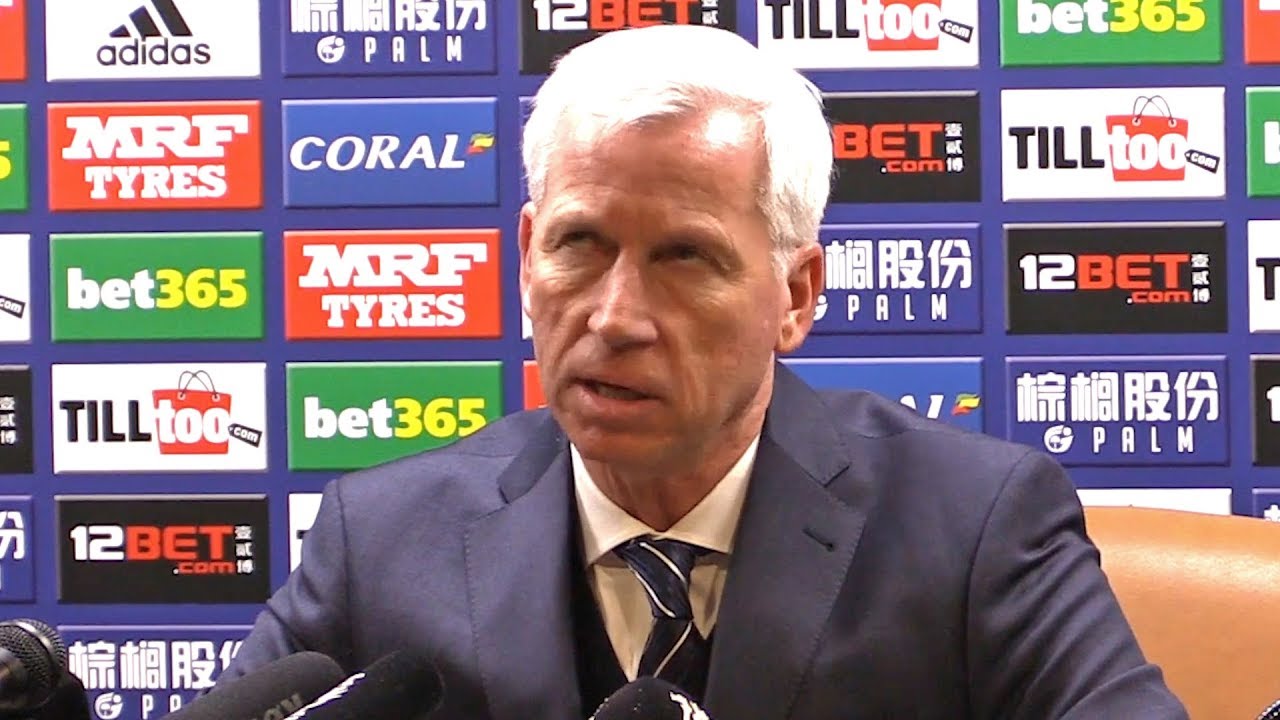 West Brom 1-2 Manchester United - Alan Pardew Post Match Press Conference - Premier League 