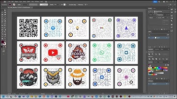QRPro+ Generator For Adobe Illustrator -  QR CODE  - Advanced QR CODE Design Generator