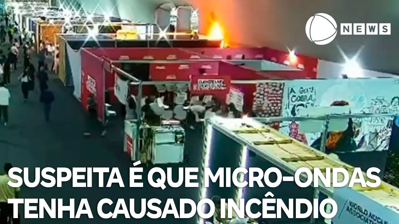 Nova suspeita é que micro-ondas teria causado incêndio na COP30