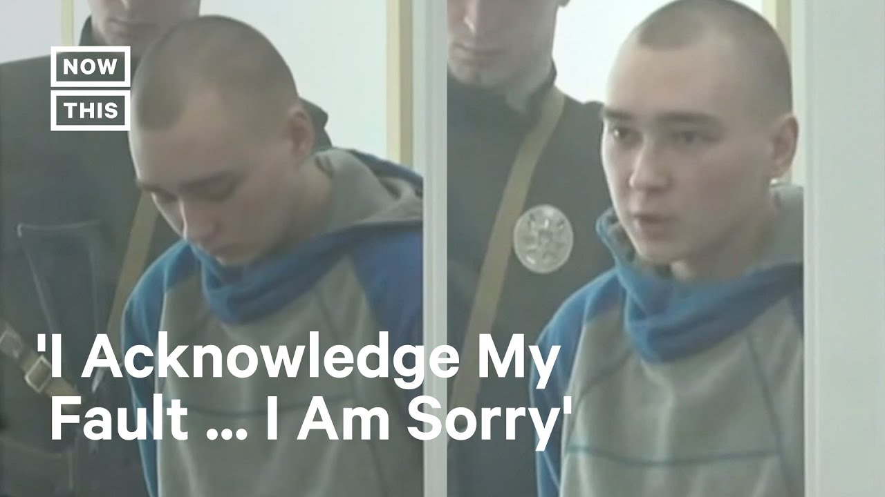 Russian Solider Apologizes to Deceased Victim's Wife