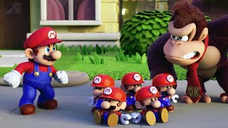 Mario vs Donkey Kong All Bosses (No Damage)