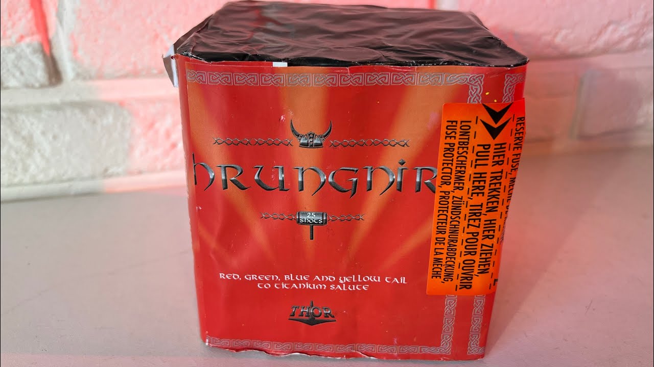 HRUNGNIR 25 SHOTS | THOR | ORIGINAL Vuurwerk 