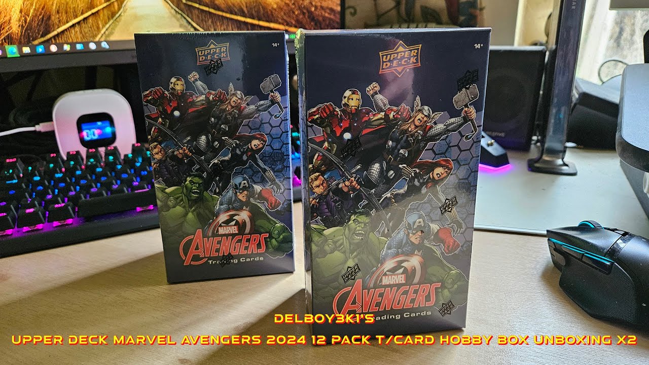 Delboy3k1 - Upper Deck Marvel Avengers 2024 (12 Pack) Hobby Box
