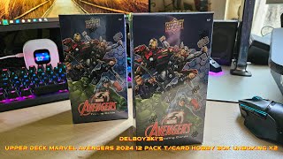 Delboy3k1 - Upper Deck Marvel Avengers 2024 (12 Pack) Hobby Box