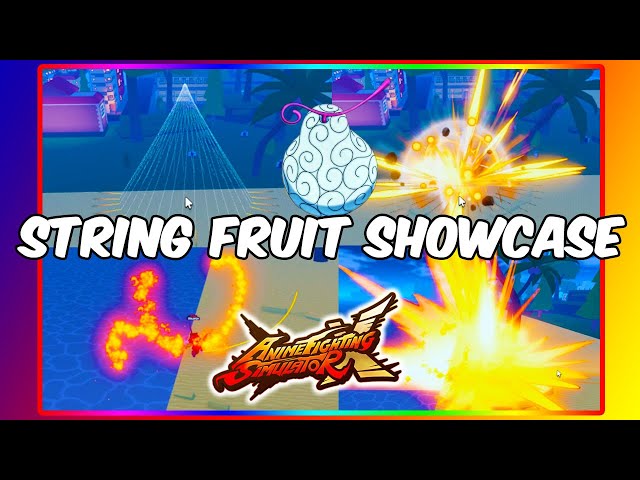 string showcase blox fruit