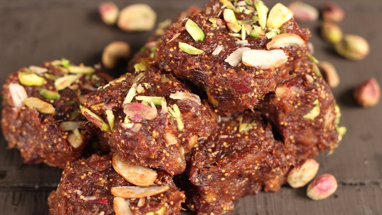 Date And Fig Barfi | Not So Junky - by Chef Siddharth | Sanjeev Kapoor Khazana