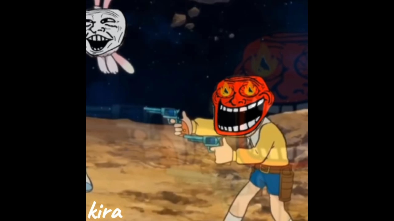 Doraemon Nobita troll face' edit ☠️|| 