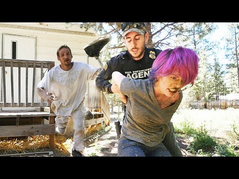 ONE-LEGGED BOYFRIEND TRIES TO STOP ME FROM ARRESTING HIS GIRLFRIEND
