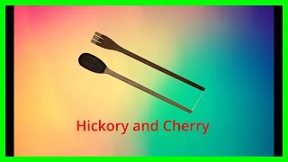 Hickory and Cherry Utensils by Butch's Building Blocks 41 views 1 year ago 10 minutes, 35 seconds