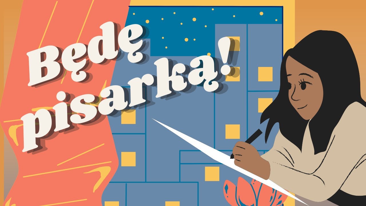 Będę pisarką - Wiersz dla dziewczynki na konkurs recytatorski