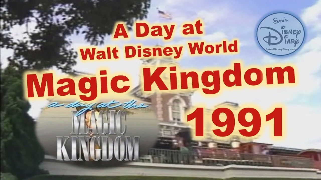 A Day at Magic Kingdom 1991 | Walt Disney World | Tour | Disney Attractions | Disney Parks | History