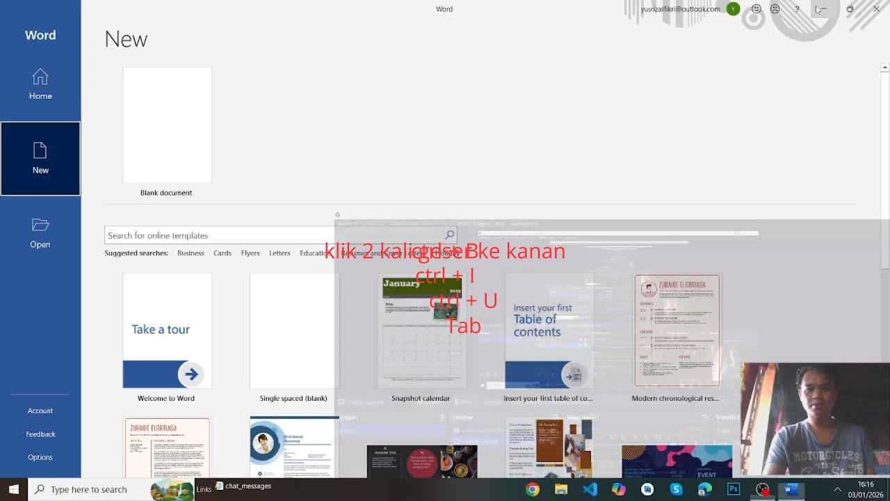 Word Ini belajar microsoft word untuk pemula terbaru hari ini - YouTube