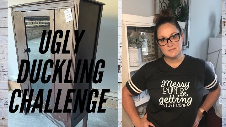 Furniture Makeover ~ Ugly Duckling Challenge