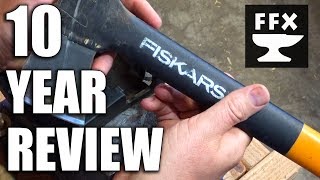 Fiskars Hatchet 10Year Review! (Should you hate this hatchet?)