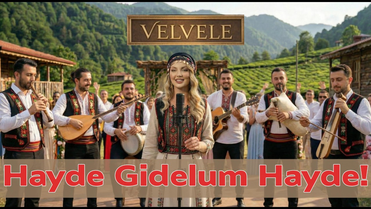 Hayde Gidelim Hayde –  EFSANE KARADENİZ Horon Havası Oynamalık Türkü 🎤 Velvele Makamı 🎶