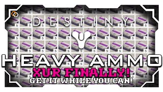 Destiny - Xur Heavy ammo dealer of the Nine
Xur is selling heavy ammo - that is all.
Links and Information
Twitter = http://www.twitter.com/masterkizz
Twitch = http://www.twitch.tv/masterkizz
Google+ = https://www.google.com/+Masterkizz Destiny - Xur Heavy ammo dealer of the Nine