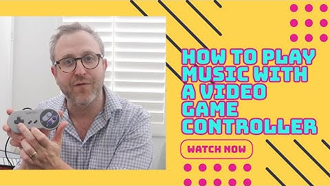 How to Play Music on a Video Game Controller