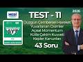 MEBİ AYT Tarama Testleri Fizik Soru Çözümleri 11.TEST (43 Soru) [2026]