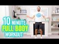 10 minute full body workout  the body coach tv