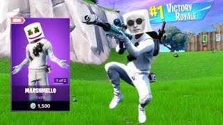 Getting A Win With The new Marshmello Skin 