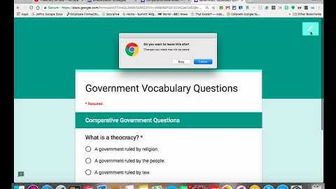 Differentiated Vocabulary Quiz Using Google Forms